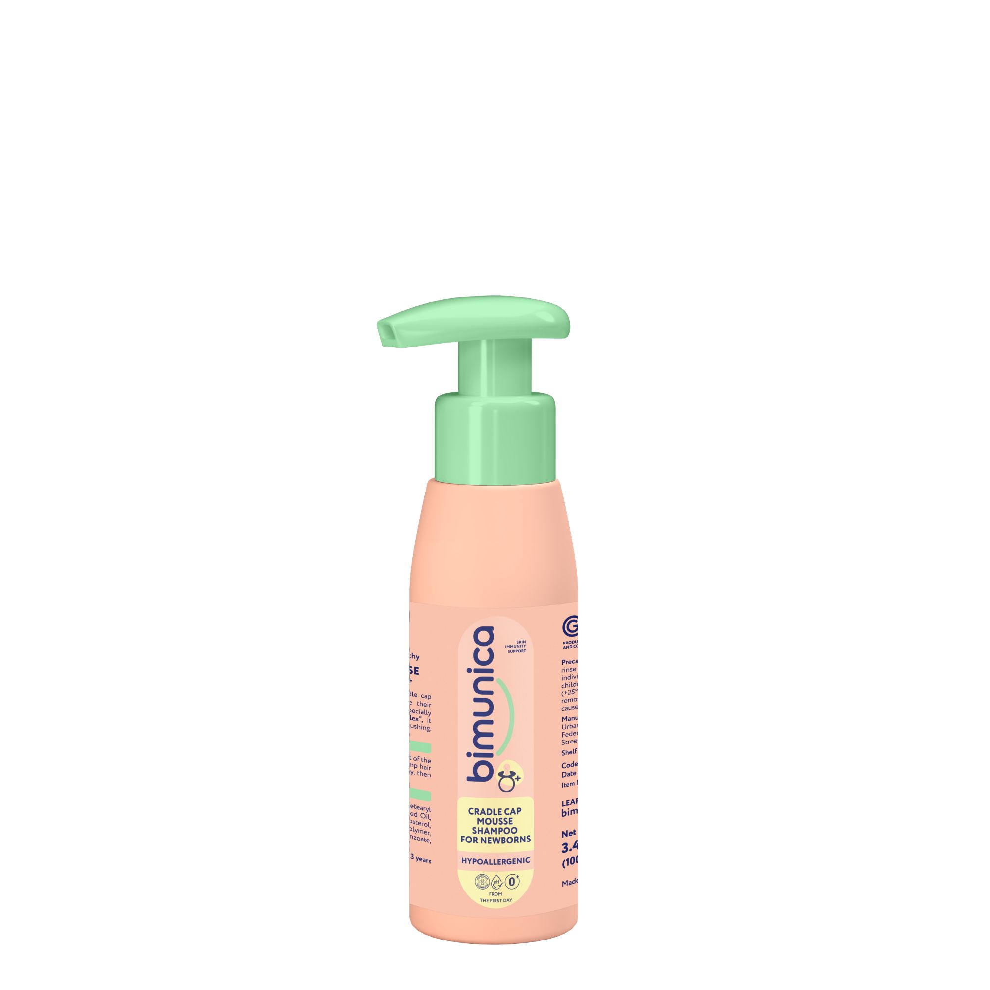 Dầu Gội Hỗ Trợ Làm Sạch Da Đầu (Cứt Trâu) Bimunica 0+ MultiCare Oil Complex 100ml